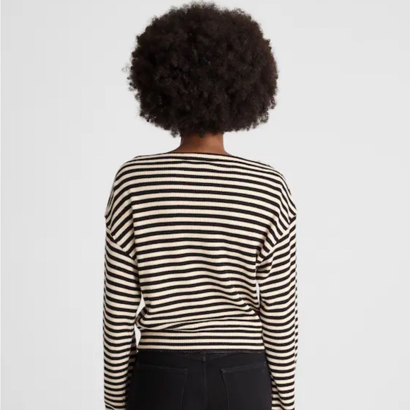 Madewell Boatneck Drop-Shoulder Top - Picture 2 of 6